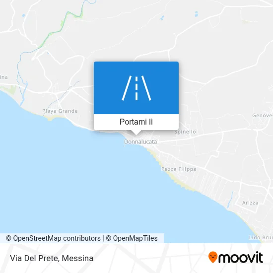Mappa Via Del Prete