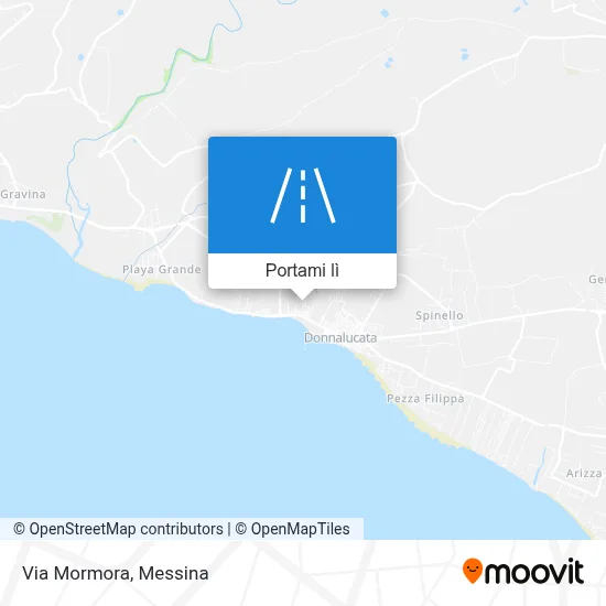 Mappa Via Mormora
