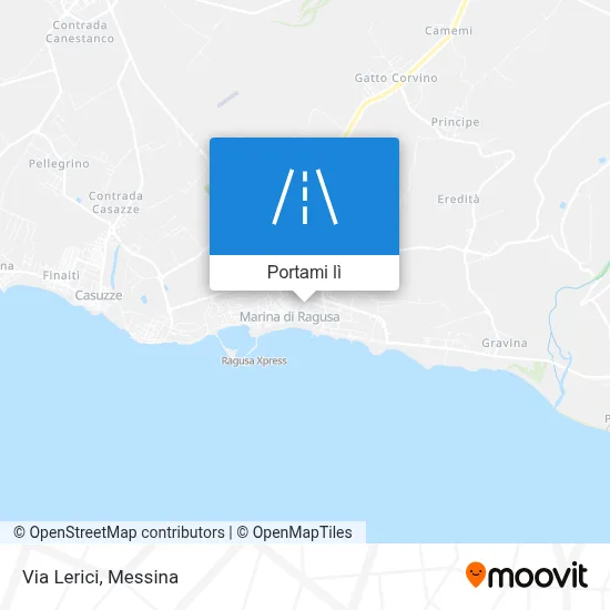 Mappa Via Lerici