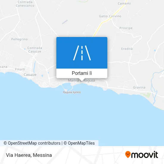 Mappa Via Haerea