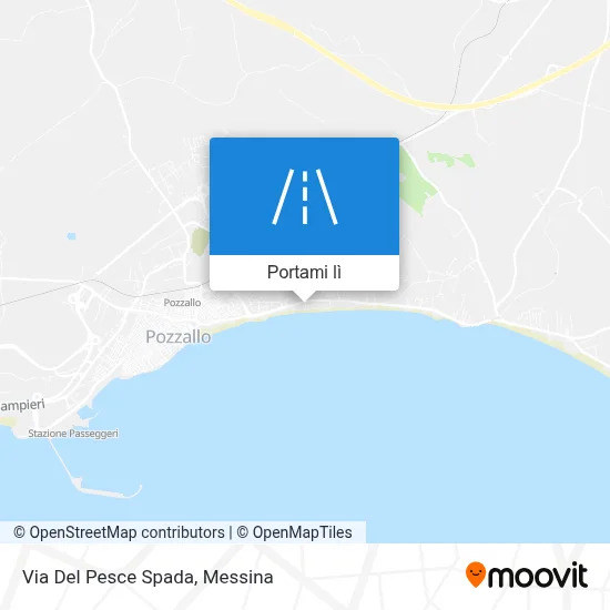 Mappa Via Del Pesce Spada