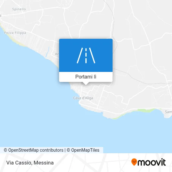 Mappa Via Cassio