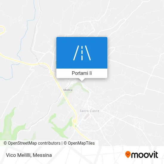 Mappa Vico Melilli
