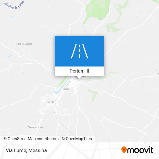 Mappa Via Lume