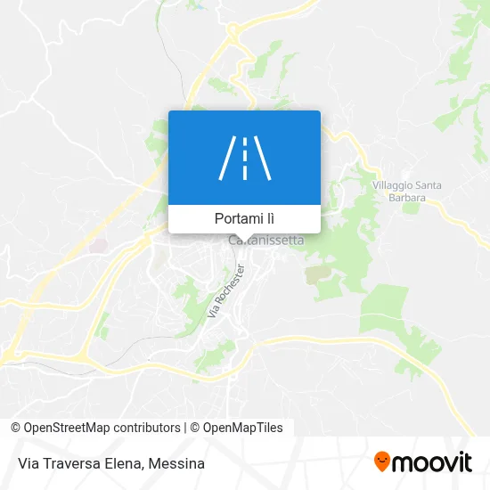 Mappa Via Traversa Elena