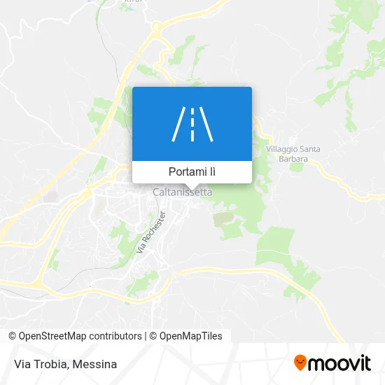 Mappa Via Trobia