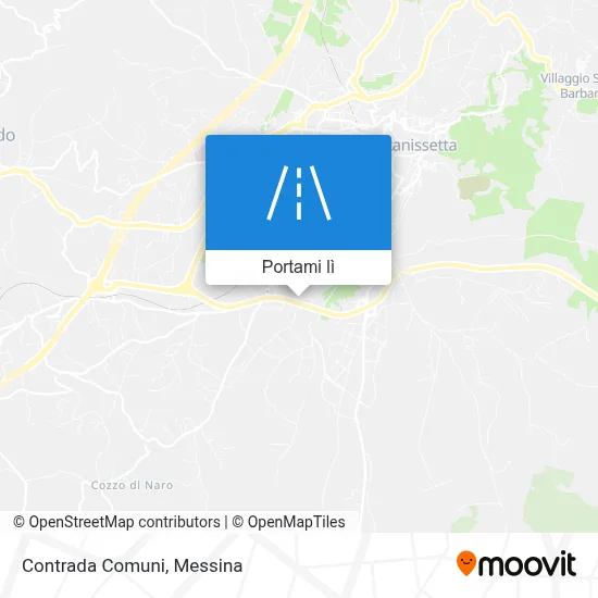 Mappa Contrada Comuni
