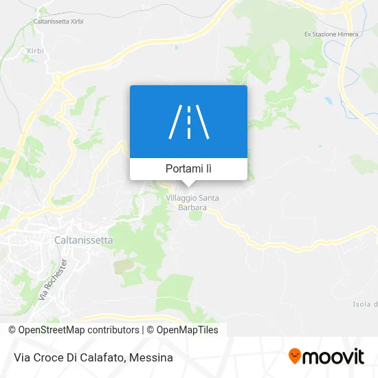 Mappa Via Croce Di Calafato