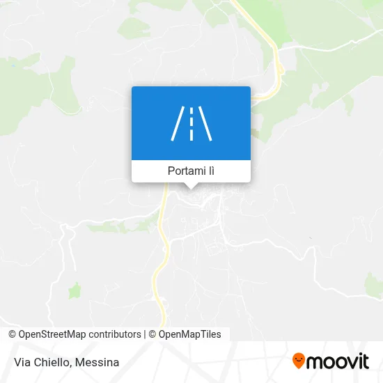 Mappa Via Chiello