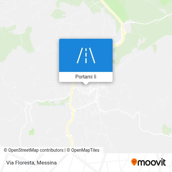 Mappa Via Floresta