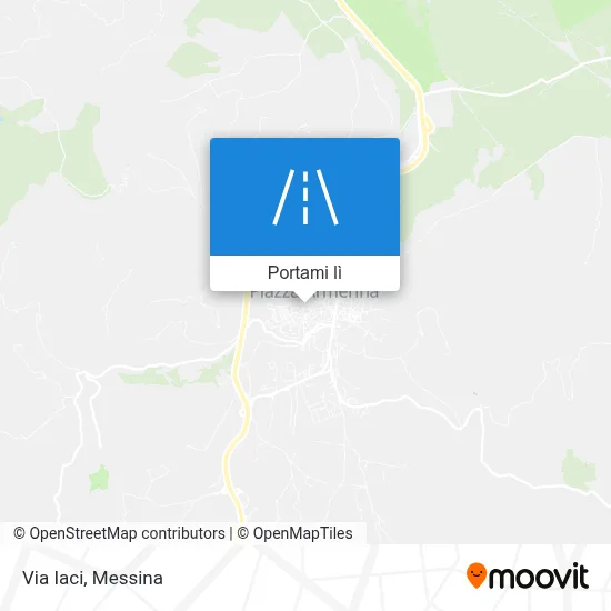 Mappa Via Iaci