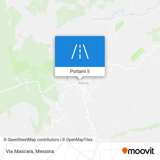 Mappa Via Mascara