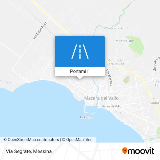 Mappa Via Segrate