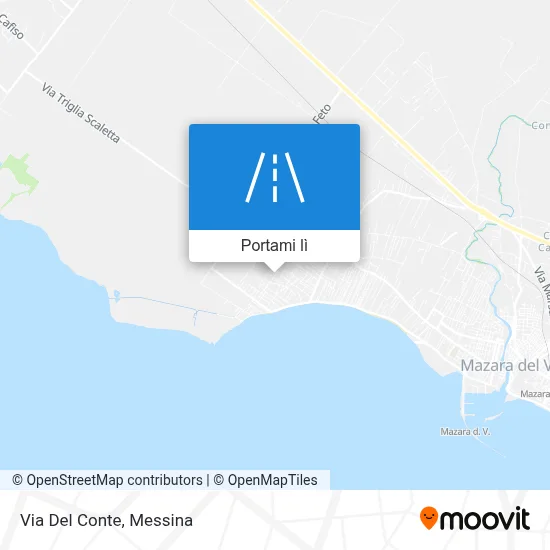 Mappa Via Del Conte