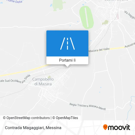 Mappa Contrada Magaggiari