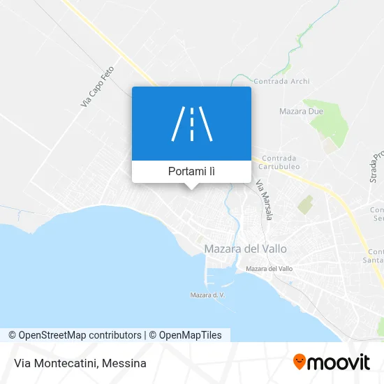 Mappa Via Montecatini