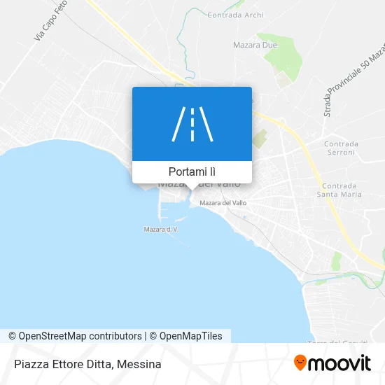 Mappa Piazza Ettore Ditta