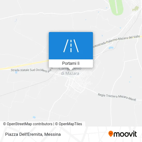 Mappa Piazza Dell'Eremita