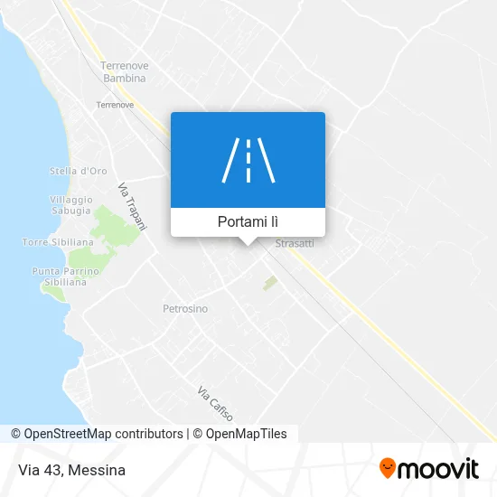 Mappa Via 43