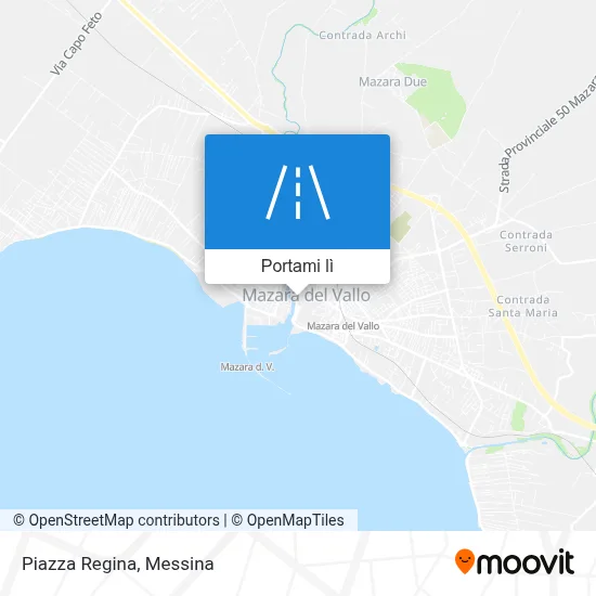 Mappa Piazza Regina