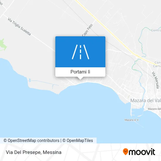 Mappa Via Del Presepe
