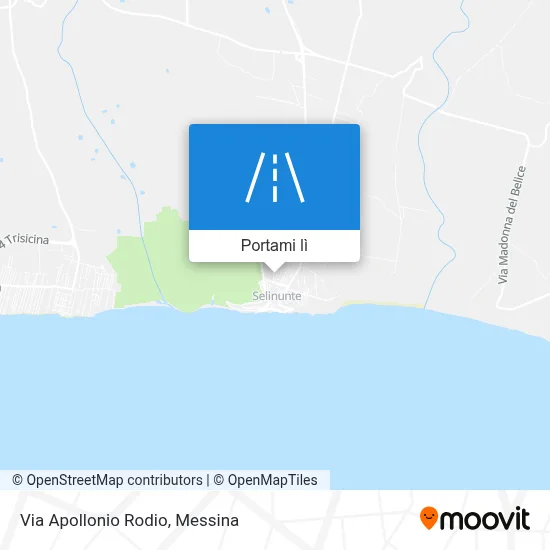 Mappa Via Apollonio Rodio
