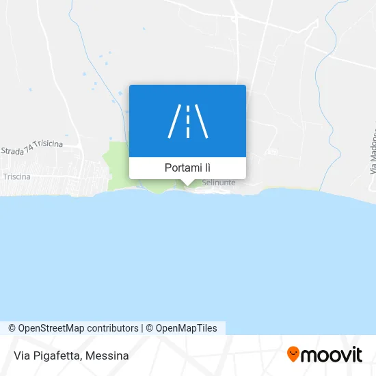 Mappa Via Pigafetta