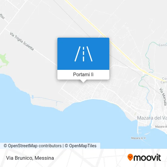 Mappa Via Brunico