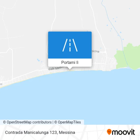 Mappa Contrada Manicalunga 123