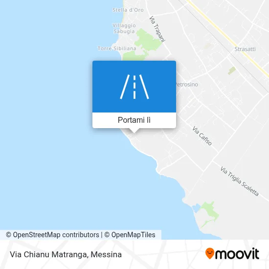 Mappa Via Chianu Matranga