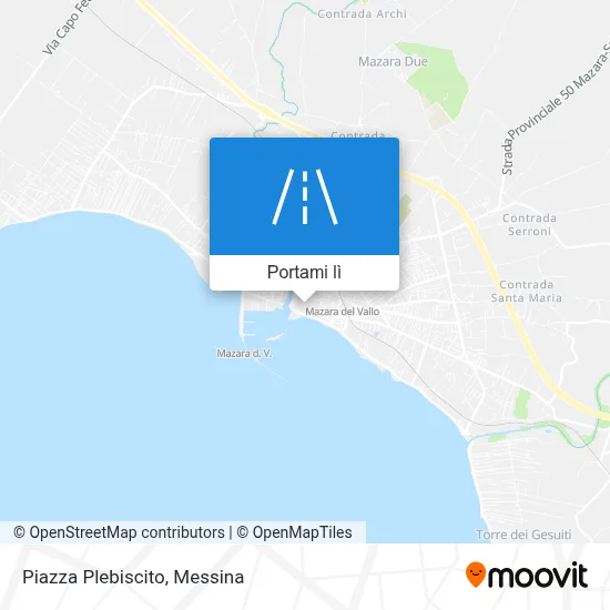 Mappa Piazza Plebiscito