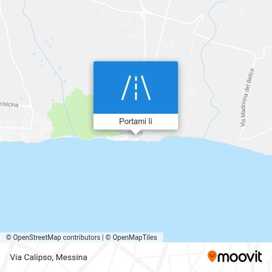 Mappa Via Calipso