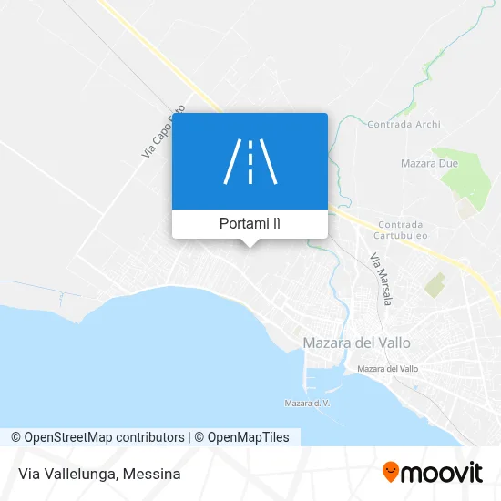 Mappa Via Vallelunga