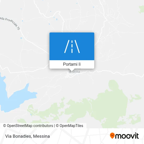 Mappa Via Bonadies