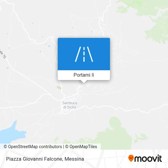 Mappa Piazza Giovanni Falcone