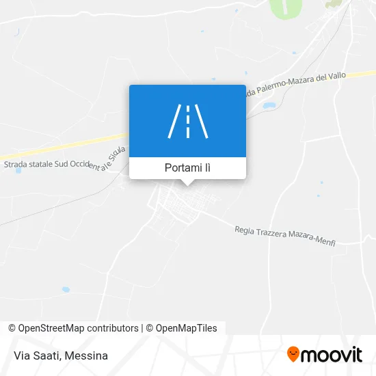 Mappa Via Saati