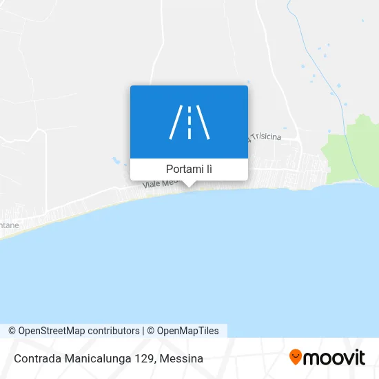 Mappa Contrada Manicalunga 129