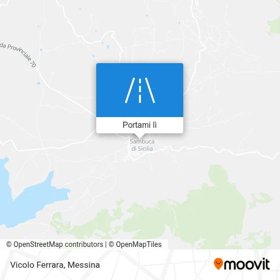 Mappa Vicolo Ferrara