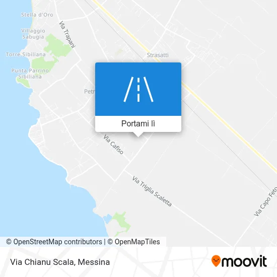Mappa Via Chianu Scala