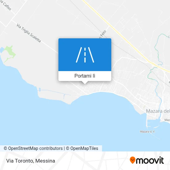 Mappa Via Toronto