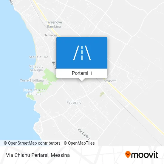 Mappa Via Chianu Periarsi