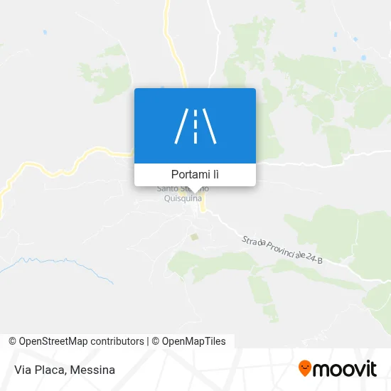 Mappa Via Placa