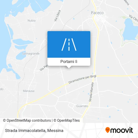 Mappa Strada Immacolatella