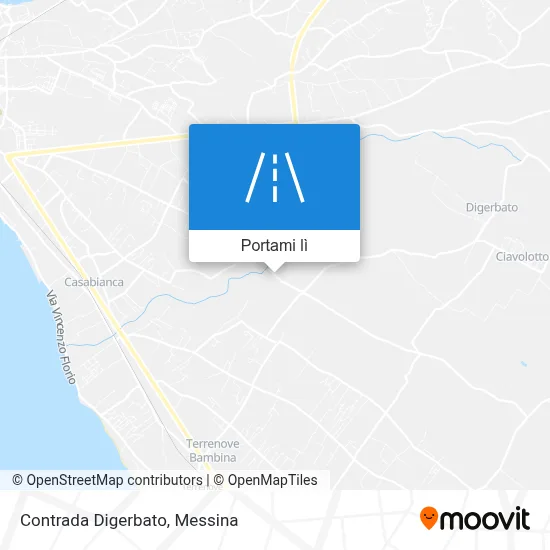 Mappa Contrada Digerbato