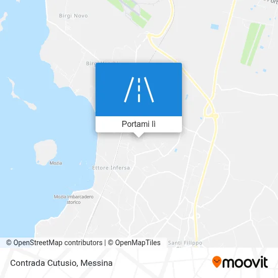 Mappa Contrada Cutusio