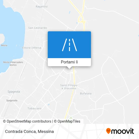 Mappa Contrada Conca