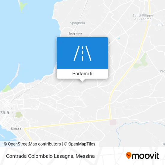 Mappa Contrada Colombaio Lasagna