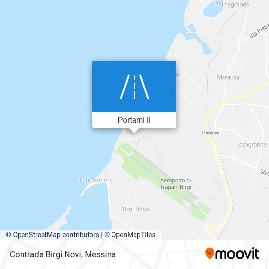 Mappa Contrada Birgi Novi