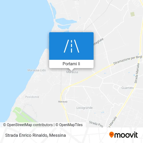 Mappa Strada Enrico Rinaldo