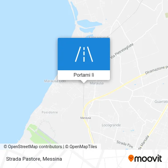 Mappa Strada Pastore